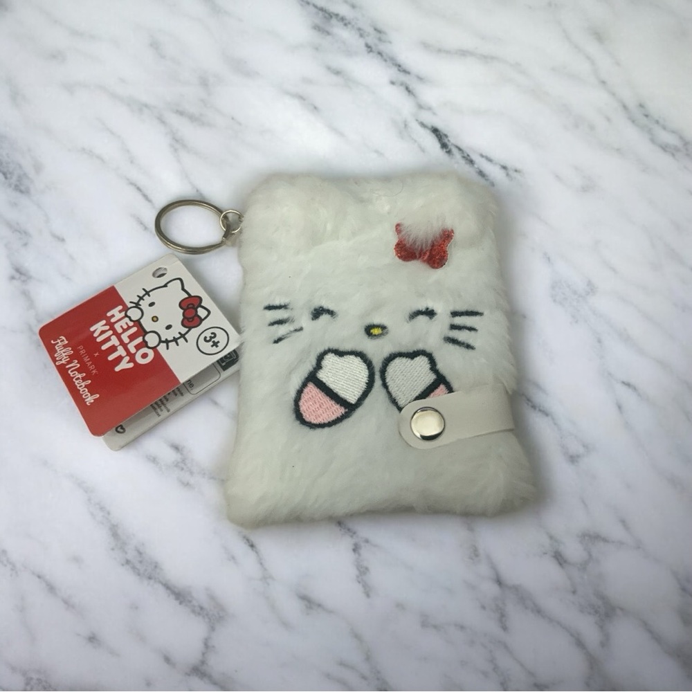 PRIMARK Hello Kitty Fluffy Notebook-Retail $10